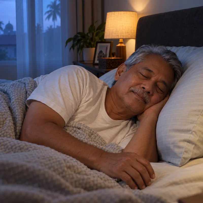 Pak cik tidur lena